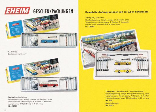 Eheim Modellspielwaren H0 1964