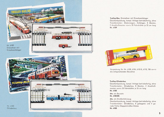 Seite 5 Eheim Modellspielwaren H0 1964