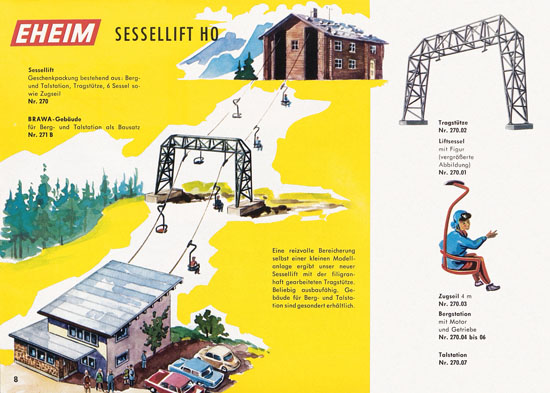 Eheim Modellspielwaren H0 1964