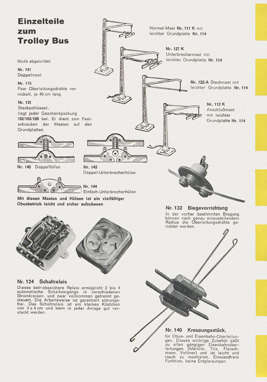 Eheim Modellspielwaren H0 Prospekt 1959