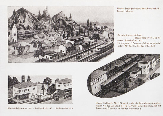 Seite 2 Faller Modellbahn-Zubehör 1951