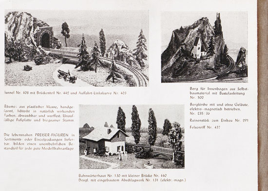 Seite 4 Faller Modellbahn-Zubehör 1951