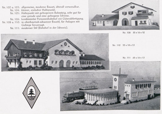 Seite 3 Faller Kollektion 1952