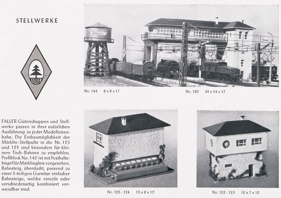 Seite 5 Faller Kollektion 1952