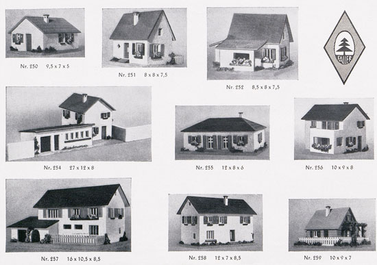 Seite 8 Faller Kollektion 1952