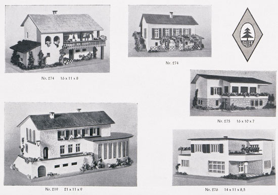 Seite 10 Faller Kollektion 1952