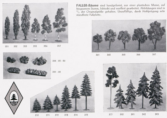 Faller Kollektion 1952