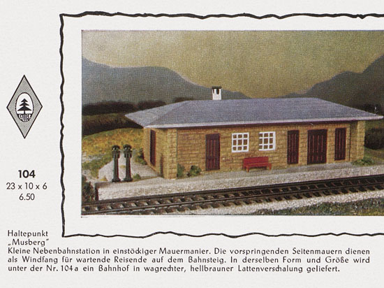 Seite 5 Faller Katalog 1954