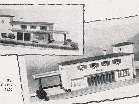 Seite 7 Faller Katalog 1954