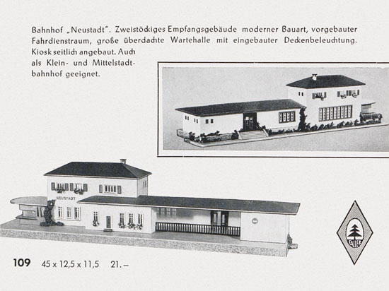 Seite 10 Faller Katalog 1954