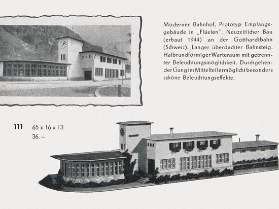 Seite 12 Faller Katalog 1954