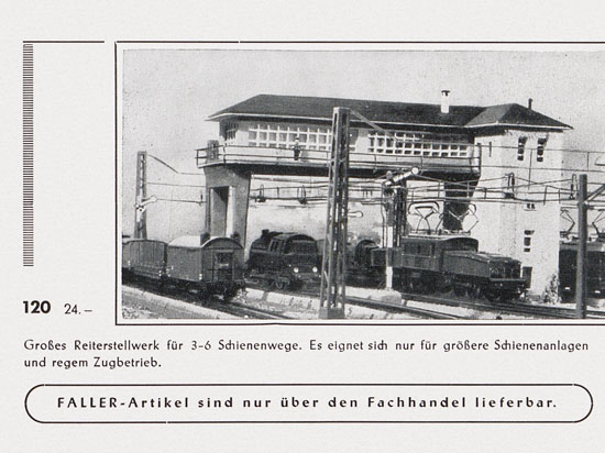 Seite 15 Faller Katalog 1954