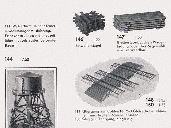 Faller Katalog 1954