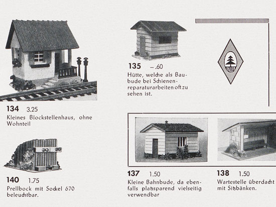 Seite 21 Faller Katalog 1954