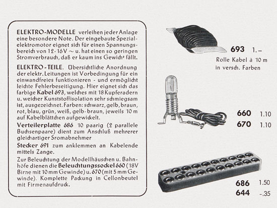Seite 23 Faller Katalog 1954