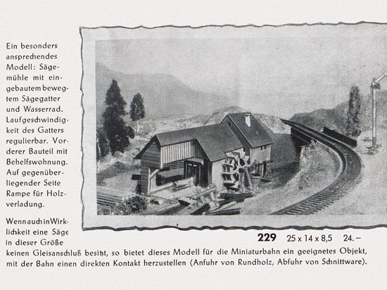 Seite 25 Faller Katalog 1954