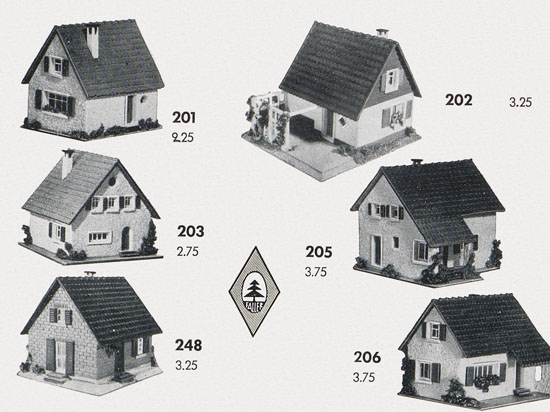 Seite 30 Faller Katalog 1954