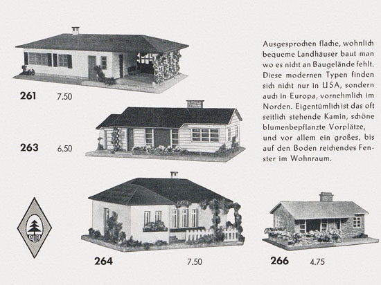 Seite 32 Faller Katalog 1954
