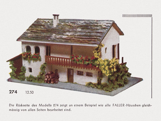 Seite 39 Faller Katalog 1954