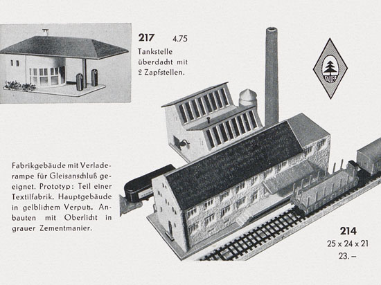 Seite 43 Faller Katalog 1954