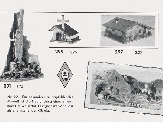 Seite 45 Faller Katalog 1954