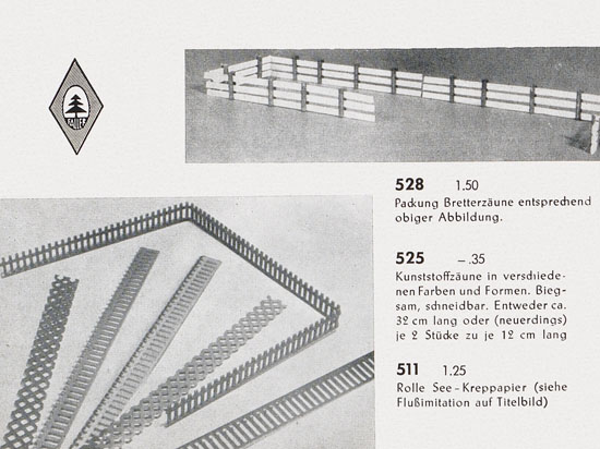 Seite 56 Faller Katalog 1954