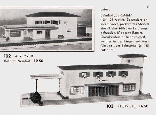 Seite 5 Faller Katalog 1955