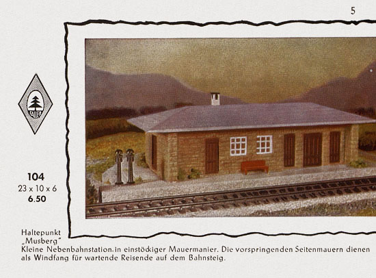 Seite 7 Faller Katalog 1955