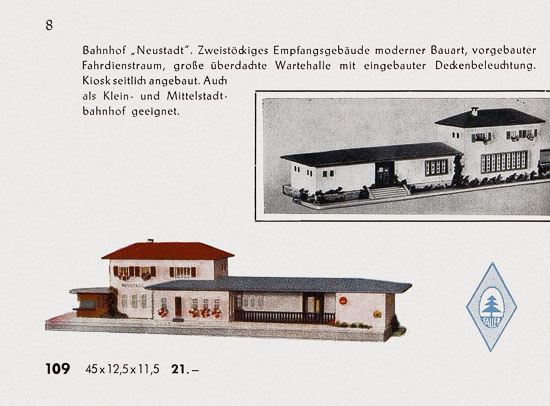 Seite 10 Faller Katalog 1955