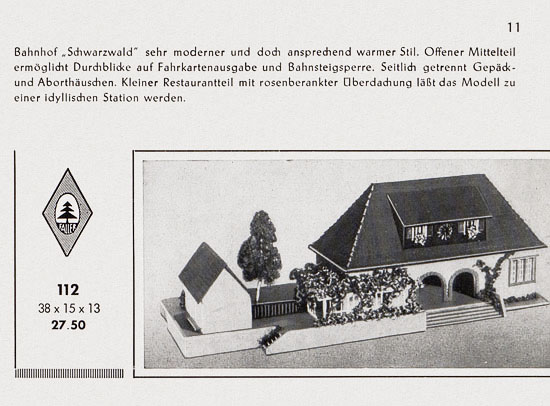 Seite 13 Faller Katalog 1955