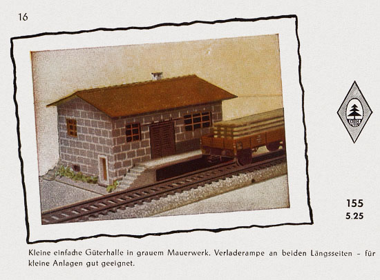Seite 18 Faller Katalog 1955