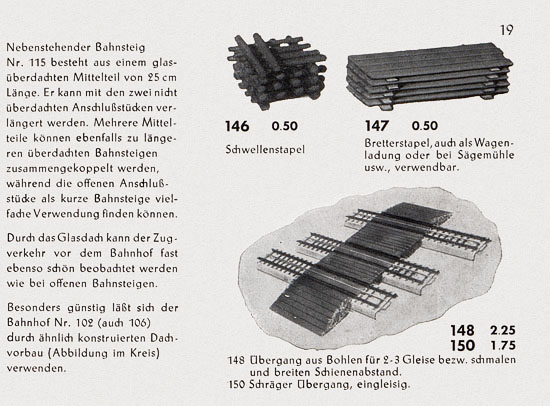 Seite 21 Faller Katalog 1955