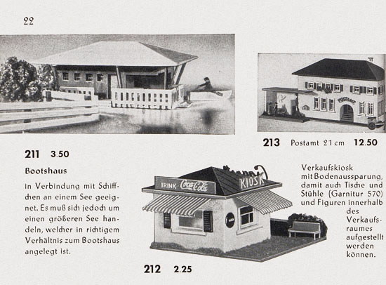 Seite 24 Faller Katalog 1955