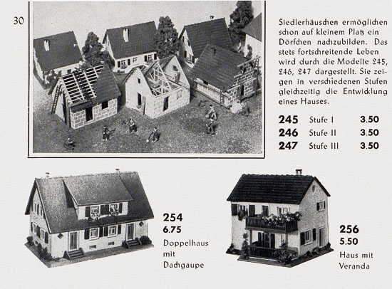 Seite 32 Faller Katalog 1955