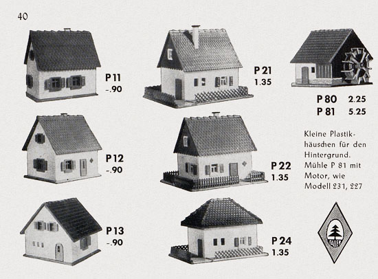 Seite 42 Faller Katalog 1955
