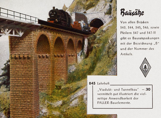 Seite 50 Faller Katalog 1955