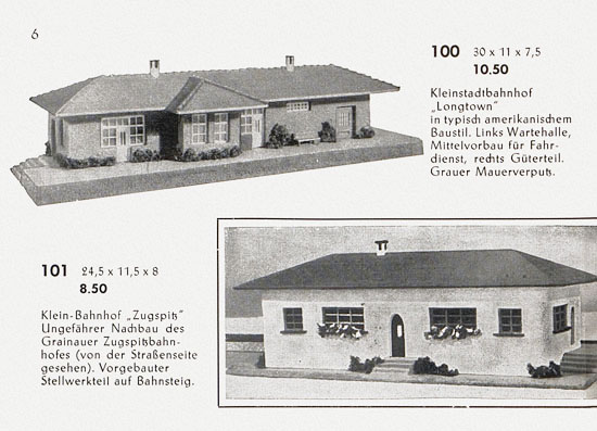 Seite 6 Faller Katalog 1956 856