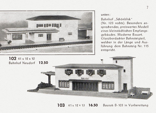 Seite 7 Faller Katalog 1956 856