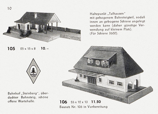 Seite 10 Faller Katalog 1956 856