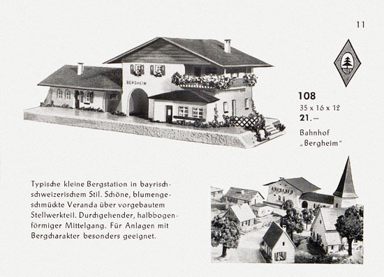 Seite 11 Faller Katalog 1956 856