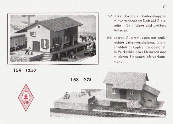 Seite 21 Faller Katalog 1956 856