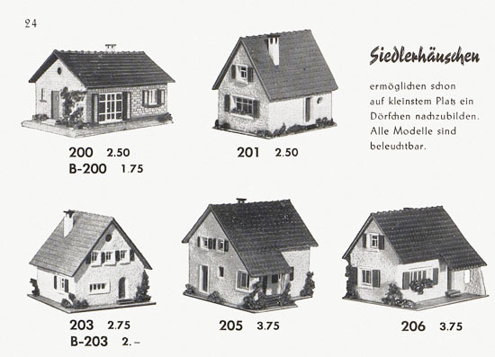 Seite 24 Faller Katalog 1956 856