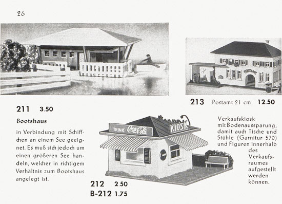 Seite 26 Faller Katalog 1956 856