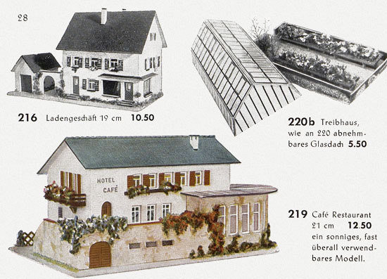 Seite 28 Faller Katalog 1956 856