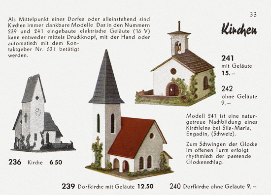 Seite 33 Faller Katalog 1956 856