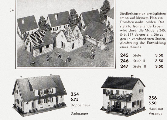 Seite 34 Faller Katalog 1956 856