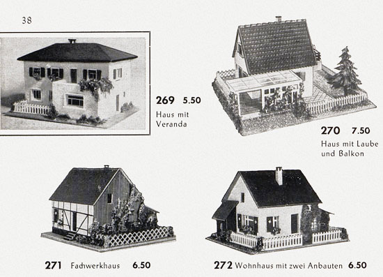 Seite 38 Faller Katalog 1956 856