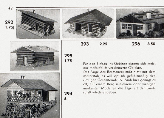 Seite 42 Faller Katalog 1956 856