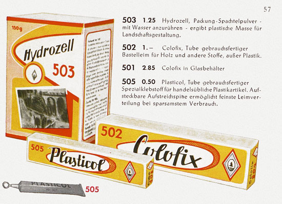 Seite 57 Faller Katalog 1956 856