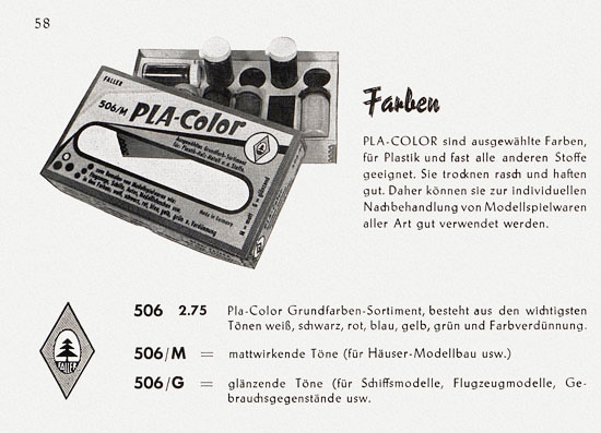 Seite 58 Faller Katalog 1956 856